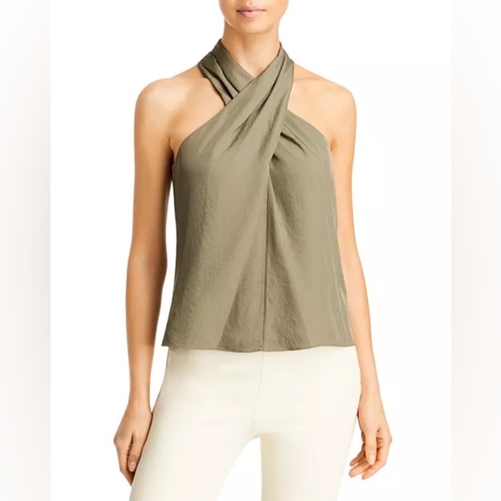 THEORY Twist Top in Sandwashed 100% REAL Silk - SIZE SMALL NWOT